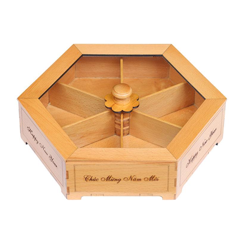 HỘP ĐỰNG MỨT TẾT NHATVYWOOD NV25675