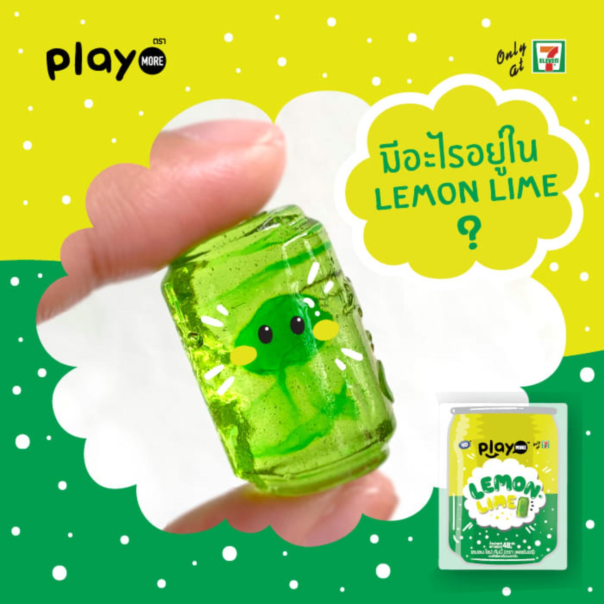 Kẹo dẻo vị cam chanh Play More gói 48g
