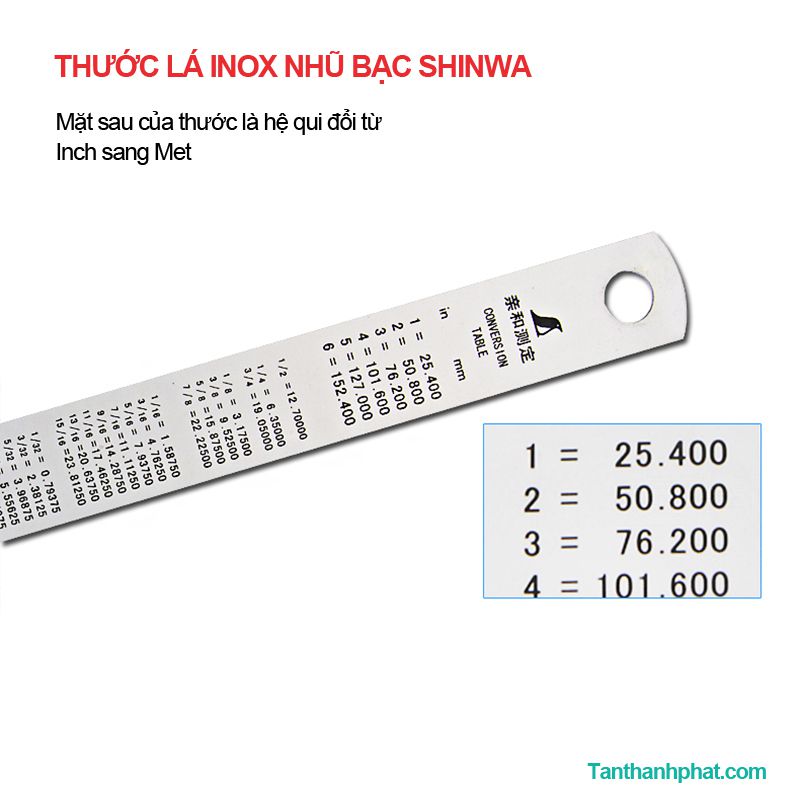 Thước lá Shinwa 13013 (30cm )