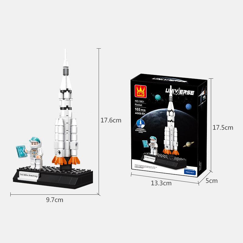 Mô hình Lego Creator 31066 - Tàu khám phá không gian
