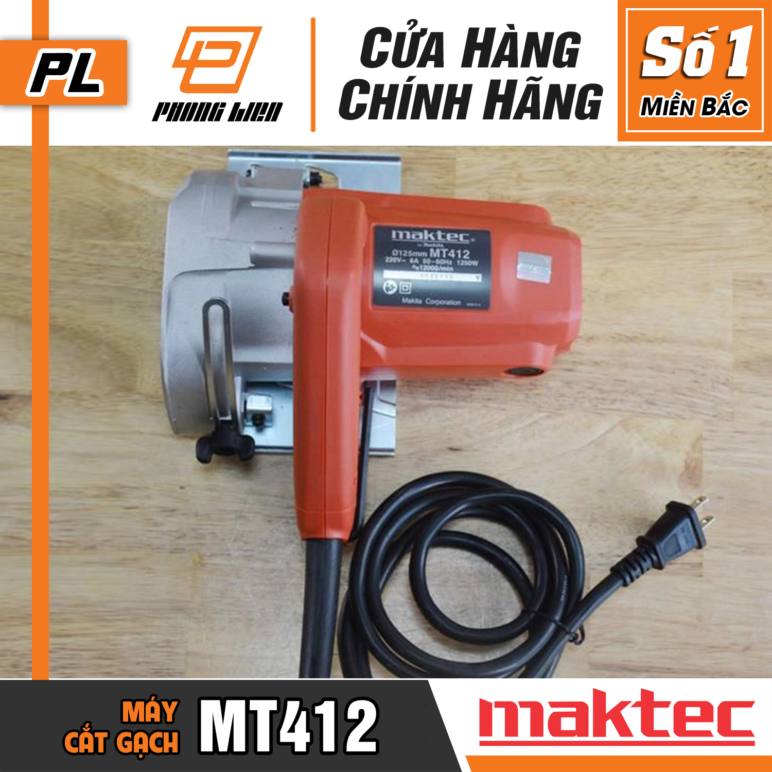 Máy cắt đá Maktec MT412