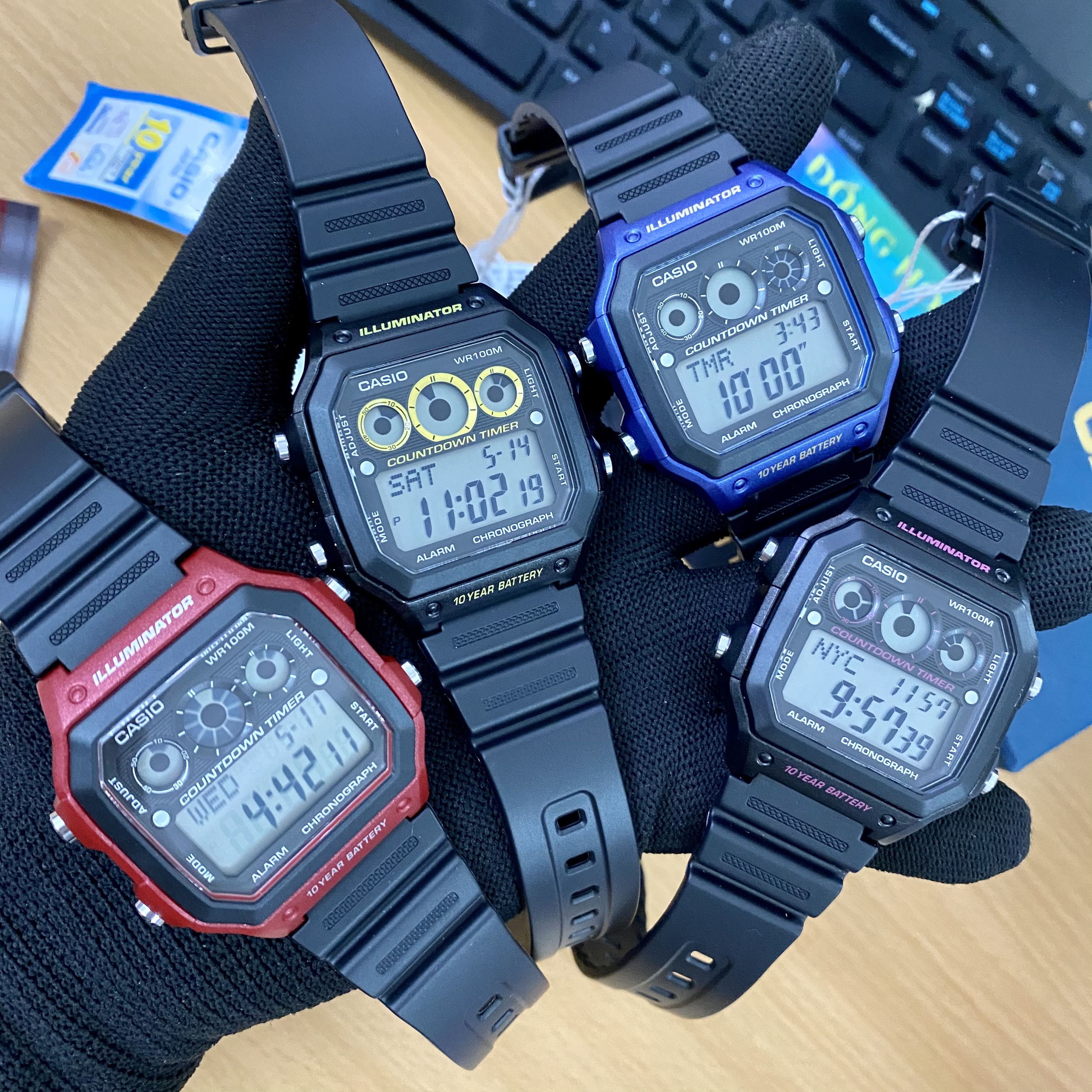 Đồng hồ Nam Casio AE-1300WH-1A2VDF