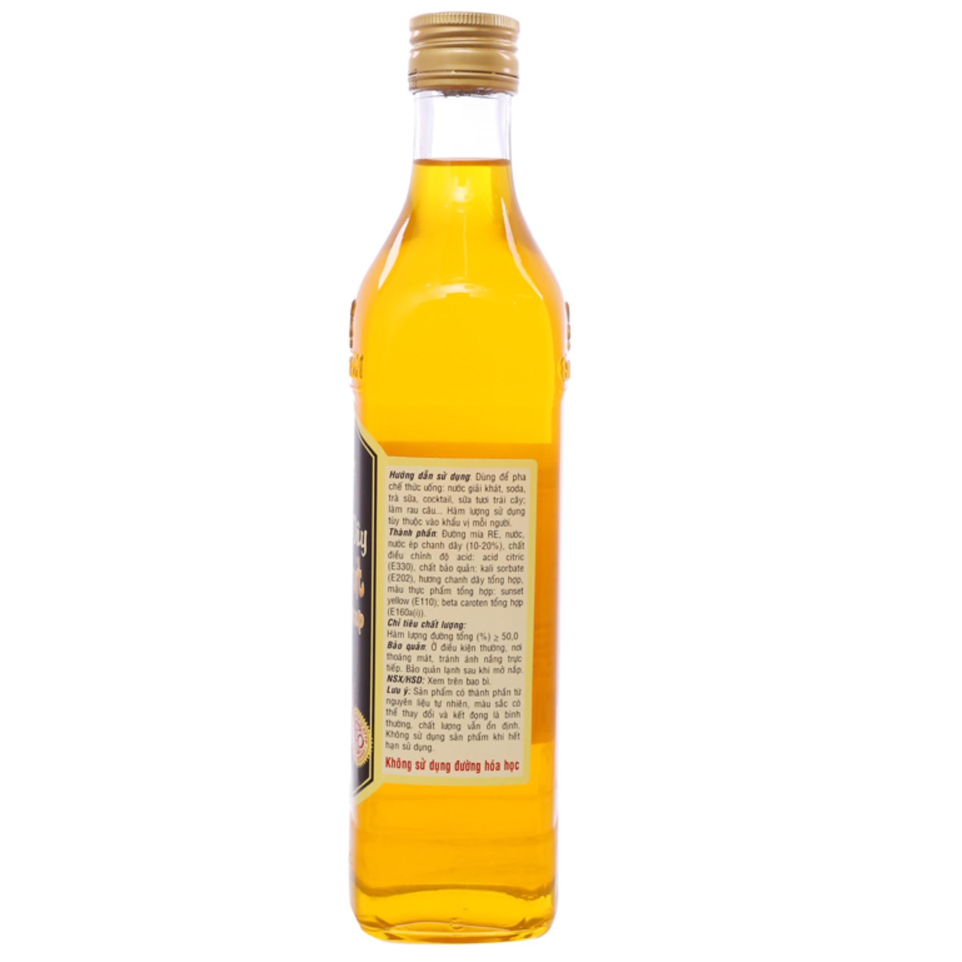 Siro Golden Farm Chanh dây 520ml