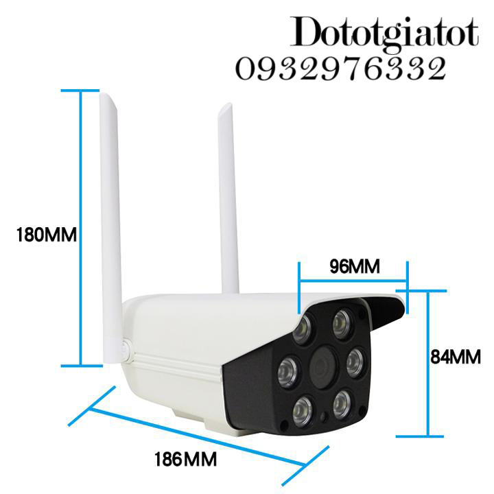 Camera Wifi IP Ngoài Trời 62DK200