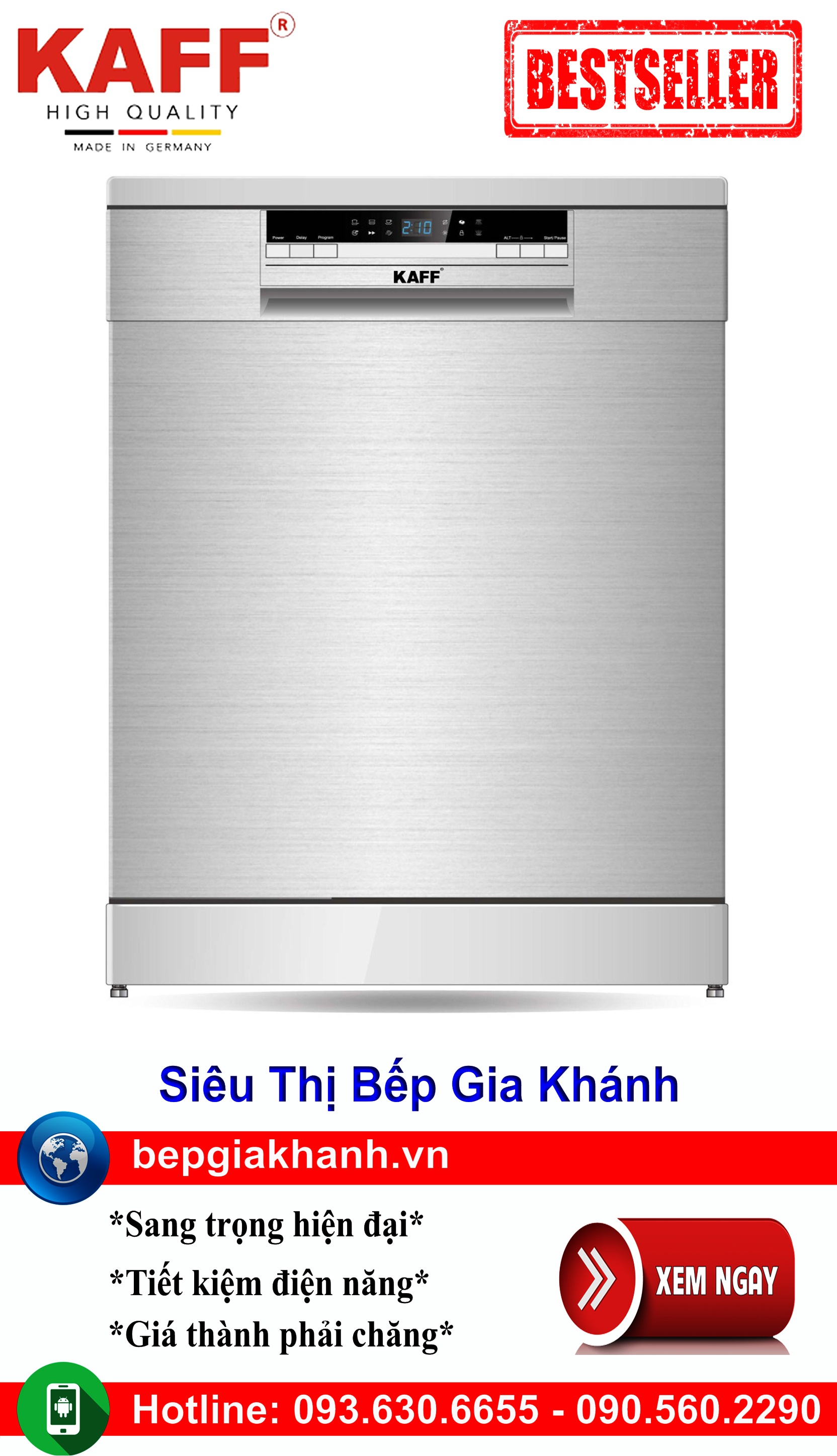 Máy rửa chén KAFF KF-W60C3A401L