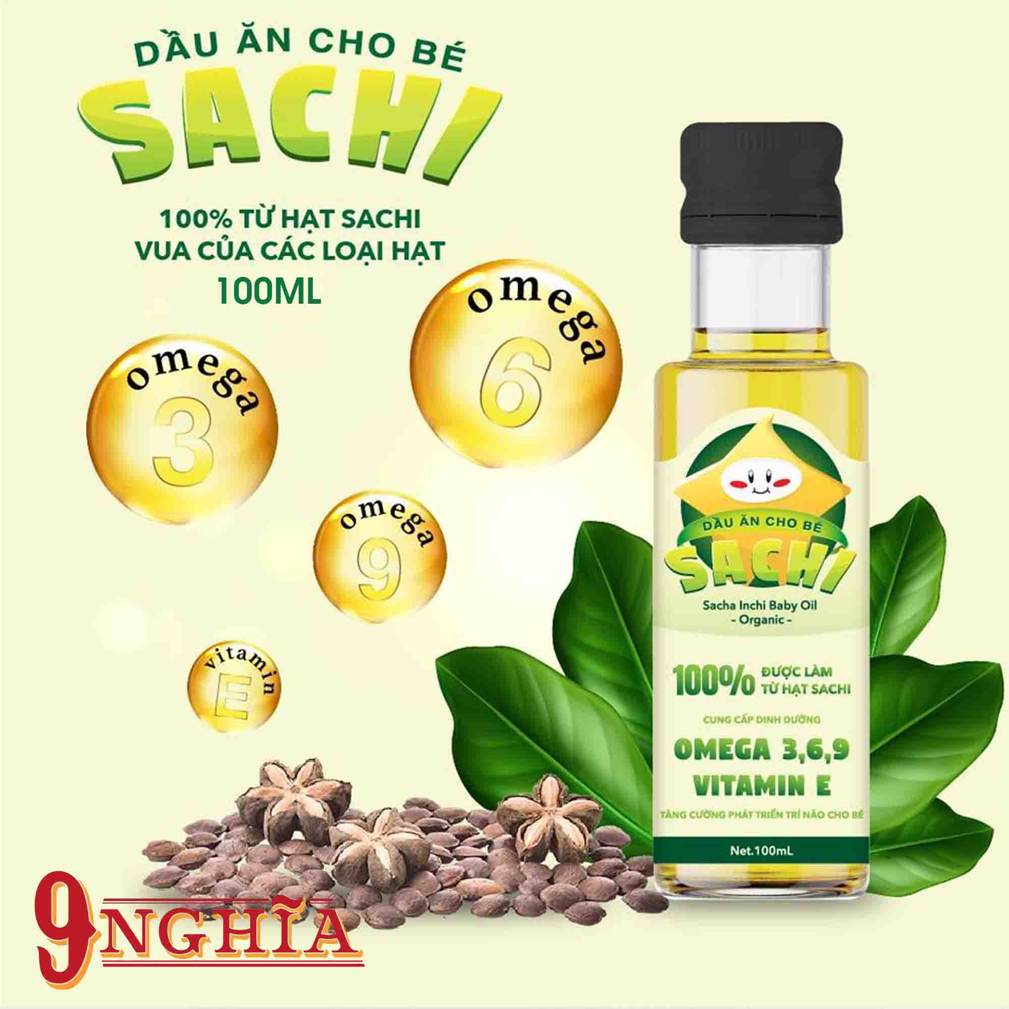 Dầu ăn Sachi Omega 3