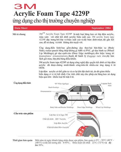 Băng Keo Hai Mặt 3M 4229P-12