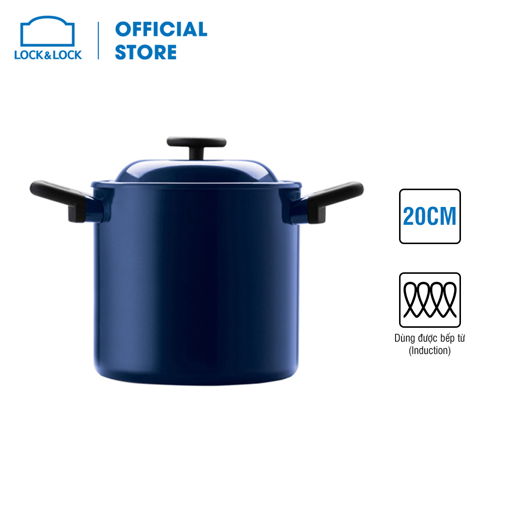 Nồi Decor Lock&Lock LDE1204IH Navy (20cm)