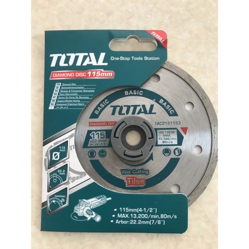 Đĩa cắt gạch ướt Total TAC2121153