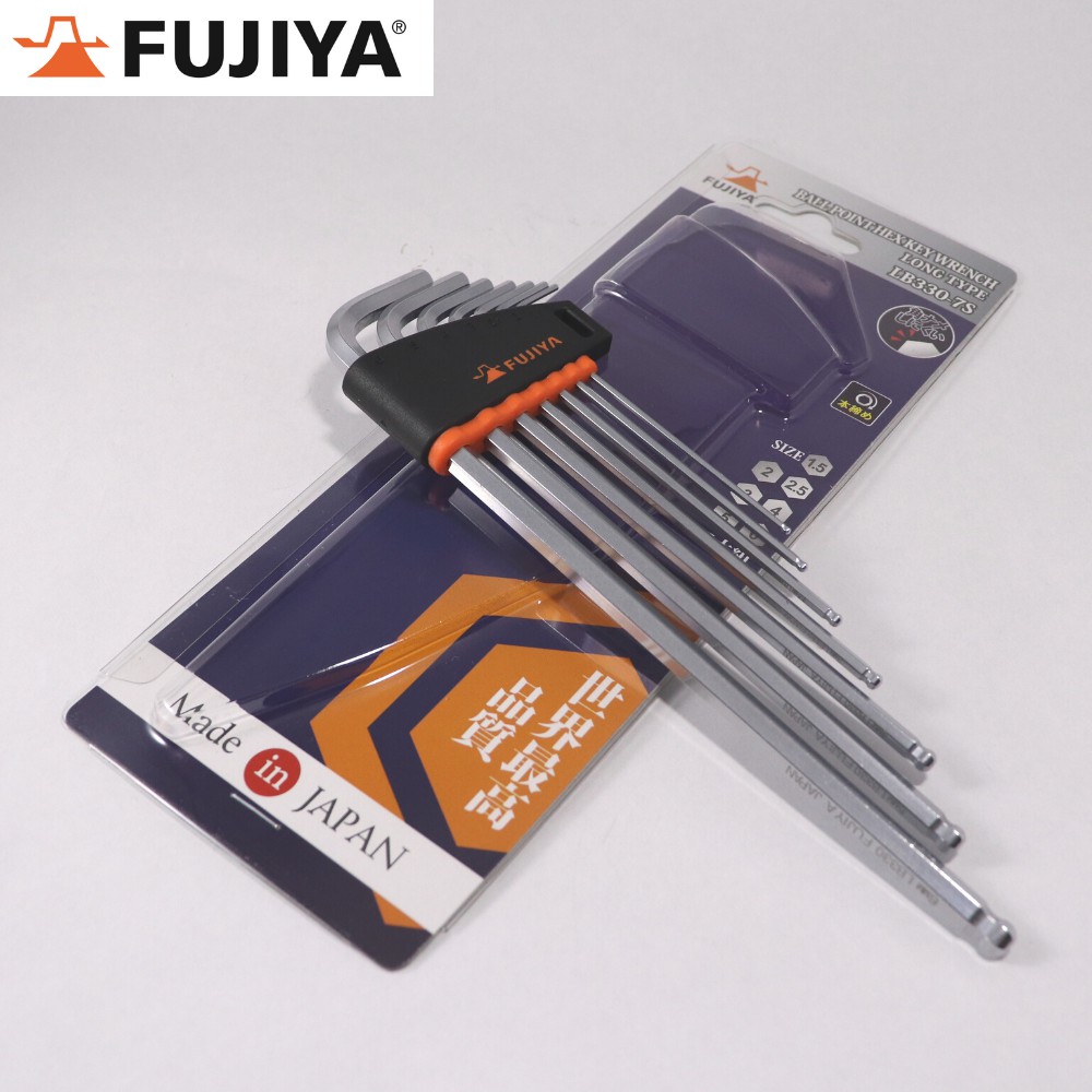 Bộ vặn lục giác cán dài đầu tròn Fujiya FBW-700S