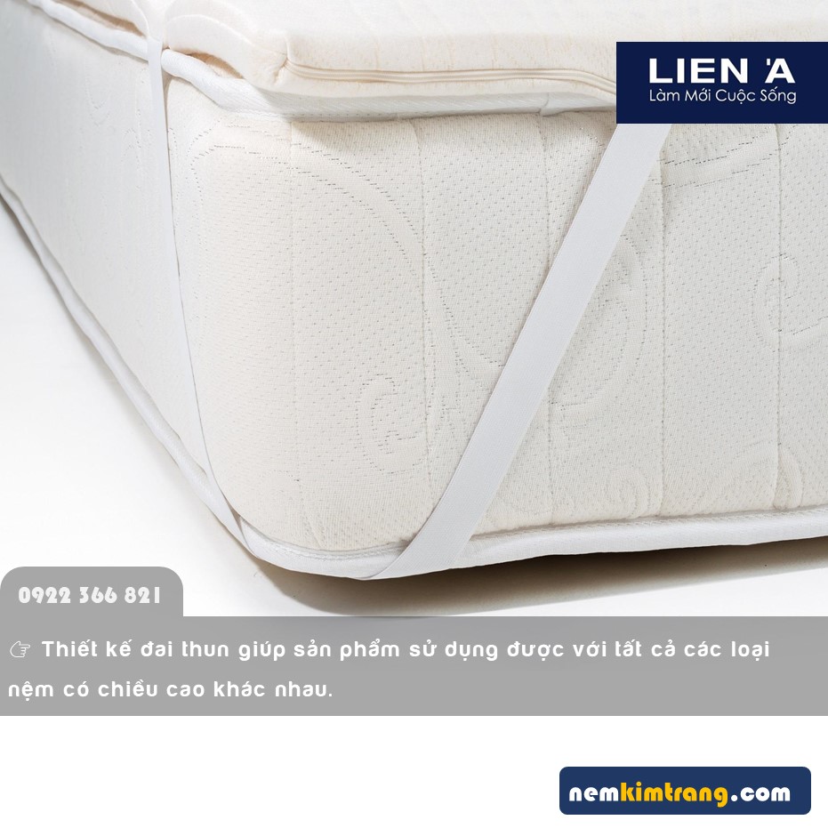 Nệm cao su Liên Á Topper