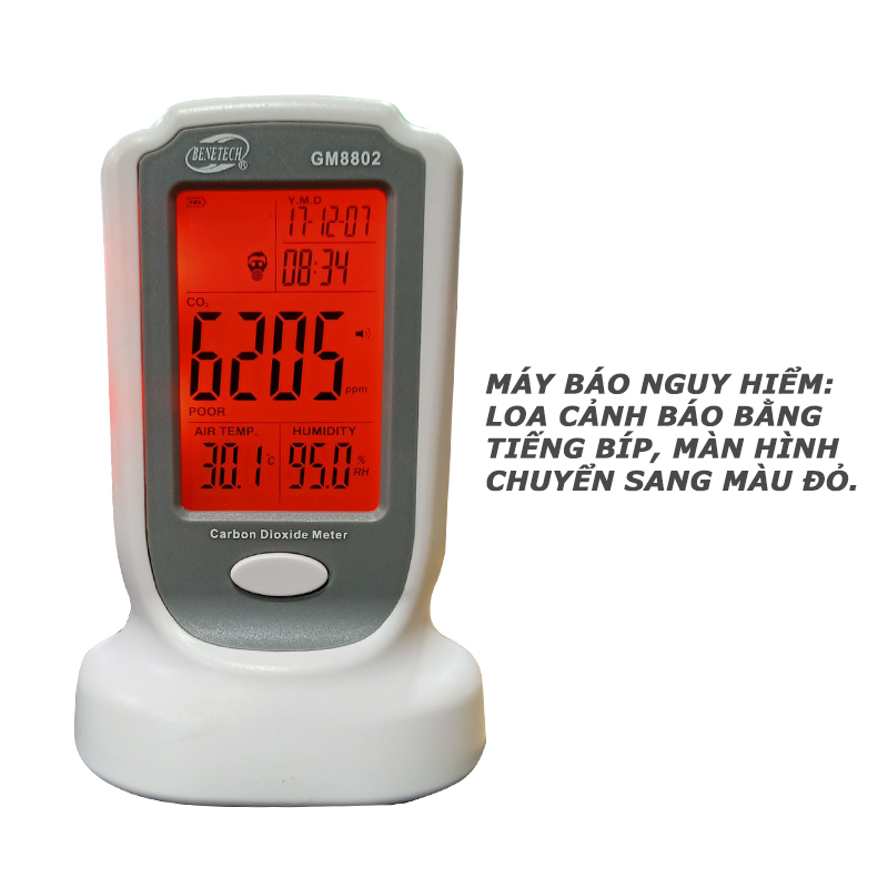 Máy đo khí BENETECH GM-8802