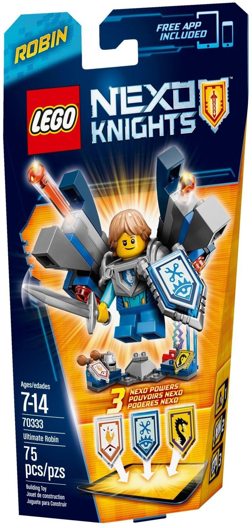 Mô Hình LEGO Nexo Knights 70333 Hiệp Sỹ Robin