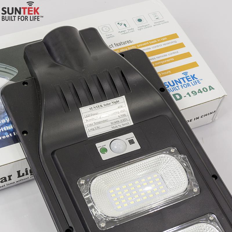 ĐÈN LED NĂNG LƯỢNG MẶT TRỜI SUNTEK JD-1940A