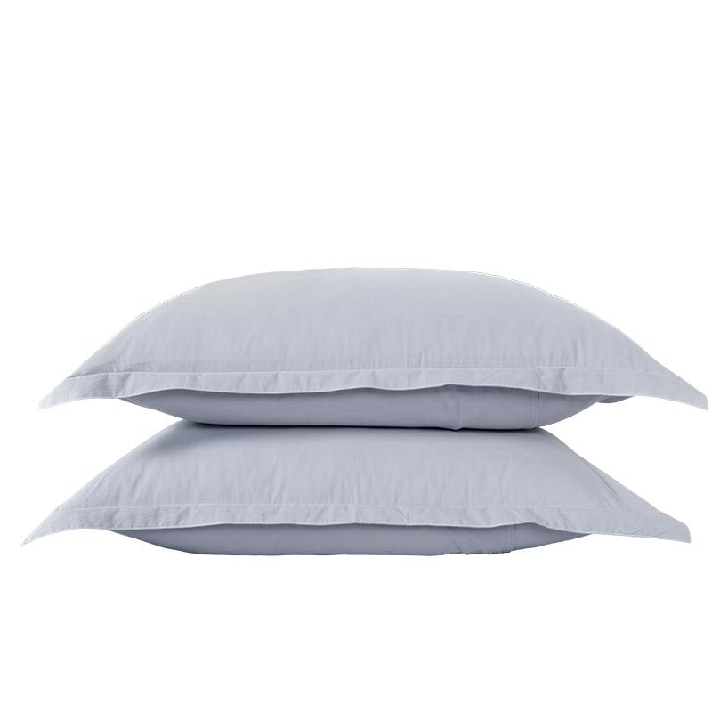 Bông Giặt Nước Vỏ Gối Cặp 100% Cotton 48X74 Cm Nổi Danh Trên Mạng Sinh Viên Duy Nhất Hai Người 100% Cotton Dày Nữ Mùa Đông Màu Hồng