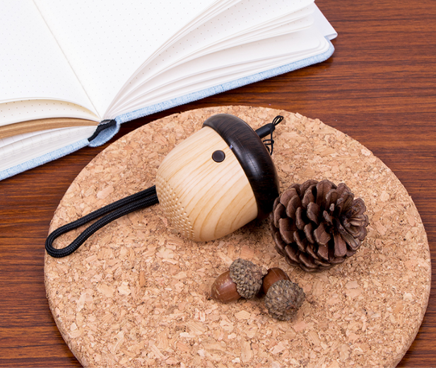 Loa bluetooth hình quả sồi