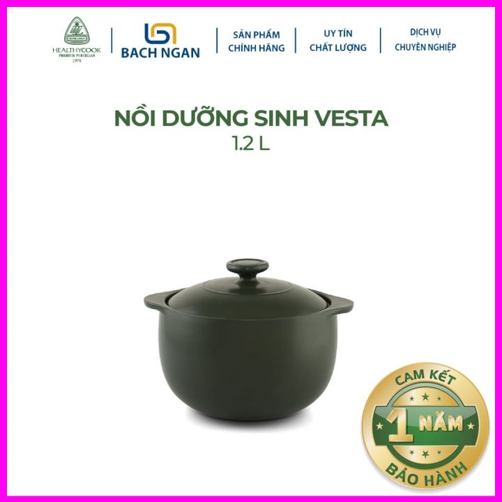 NỒI SỨ DƯỠNG SINH MINH LONG VESTA 1.2L