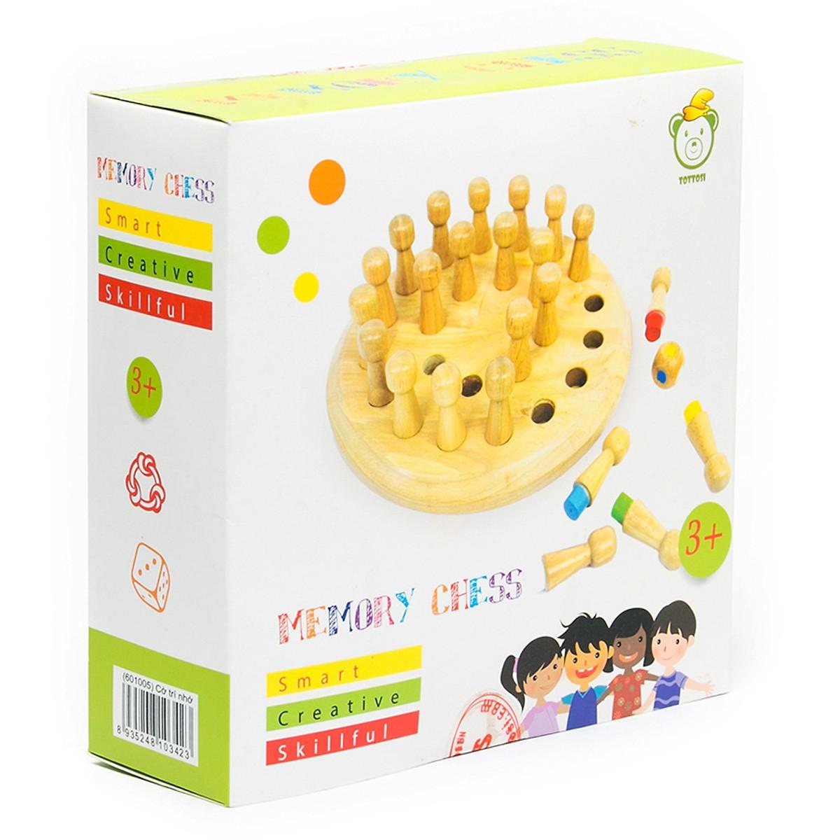 Đồ Chơi Gỗ Cờ Trí Nhớ Tottosi 601005