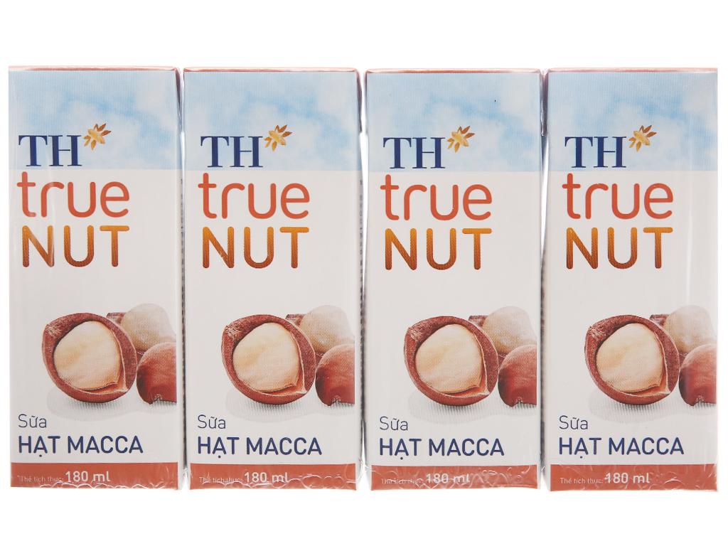 Sữa hạt Macca TH true 180ml thùng 48 hộp