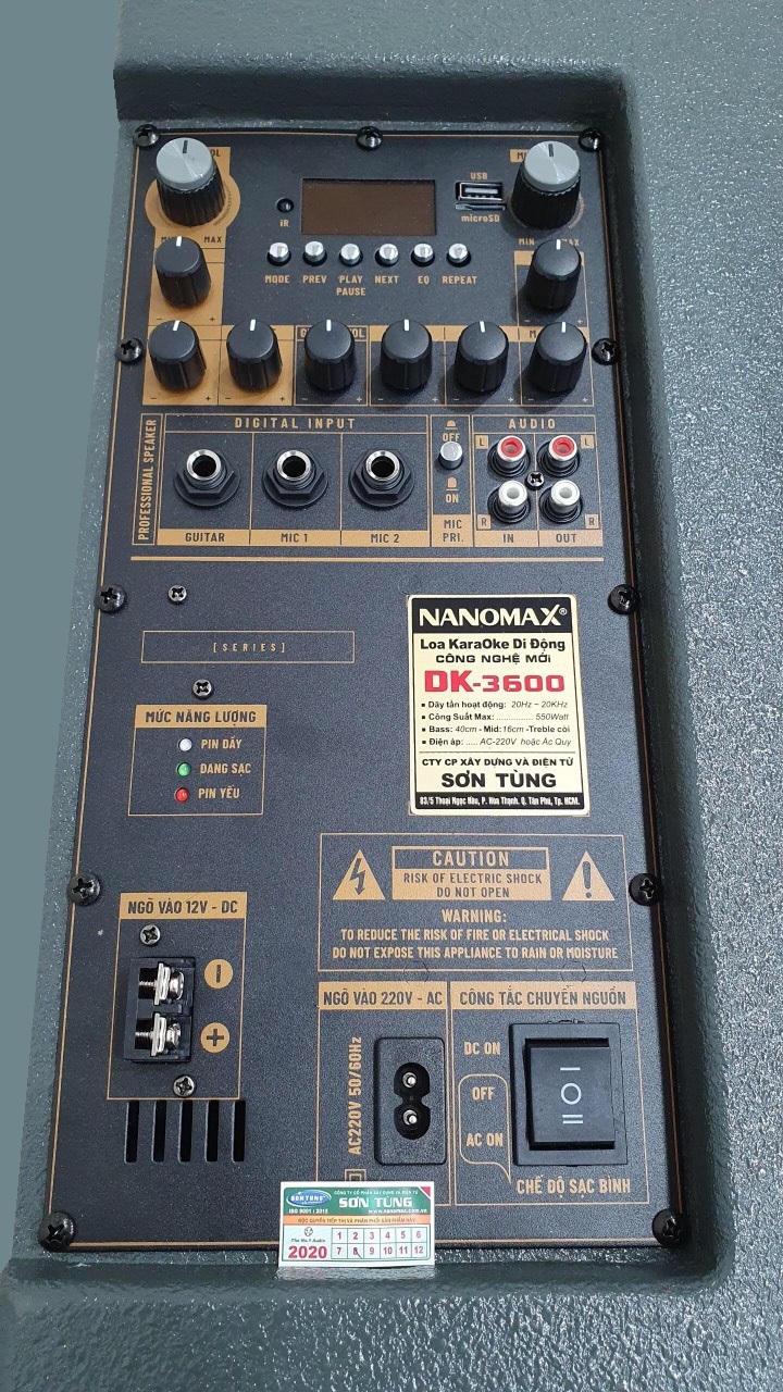 Loa kéo di động Nanomax DK-3600