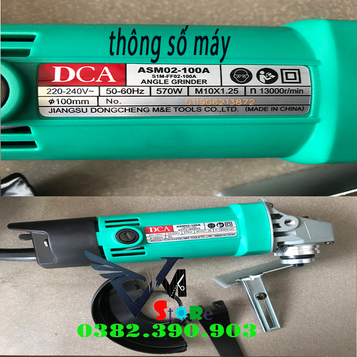 Máy mài góc DCA ASM02-100A