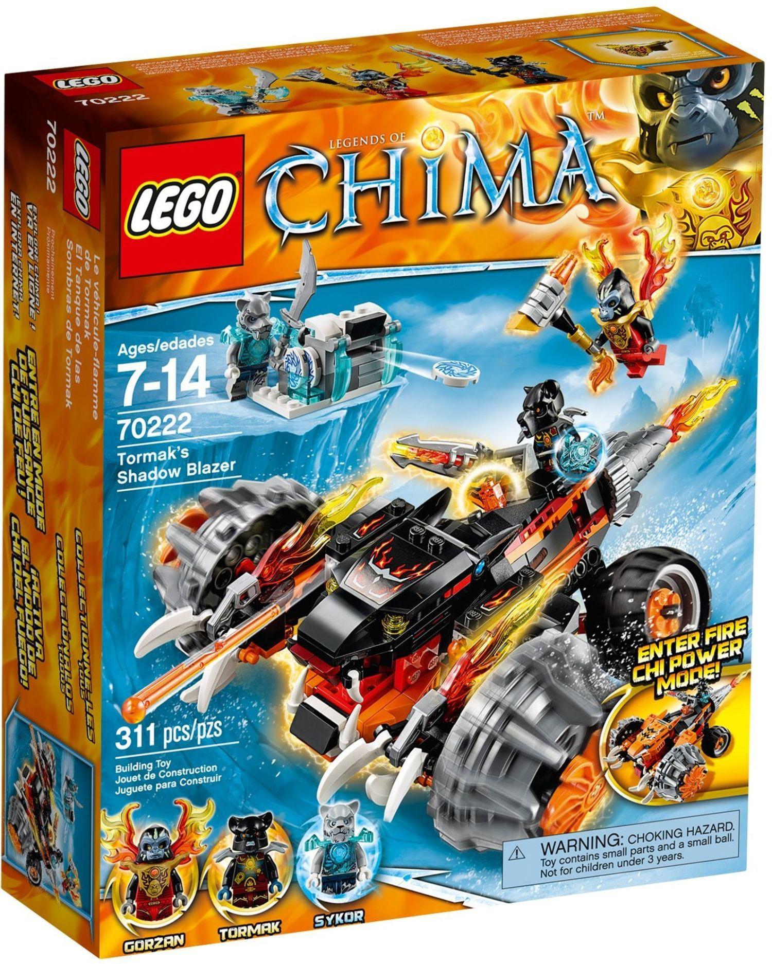 Mô Hình LEGO Chima 70222 - Xe Chiến Đấu Của Tormak