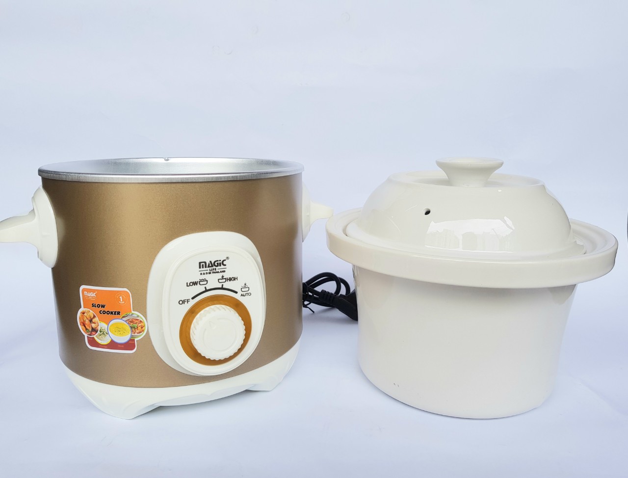 NỒI HẦM NẤU CHẬM ĐA NĂNG MagicLife MG-909