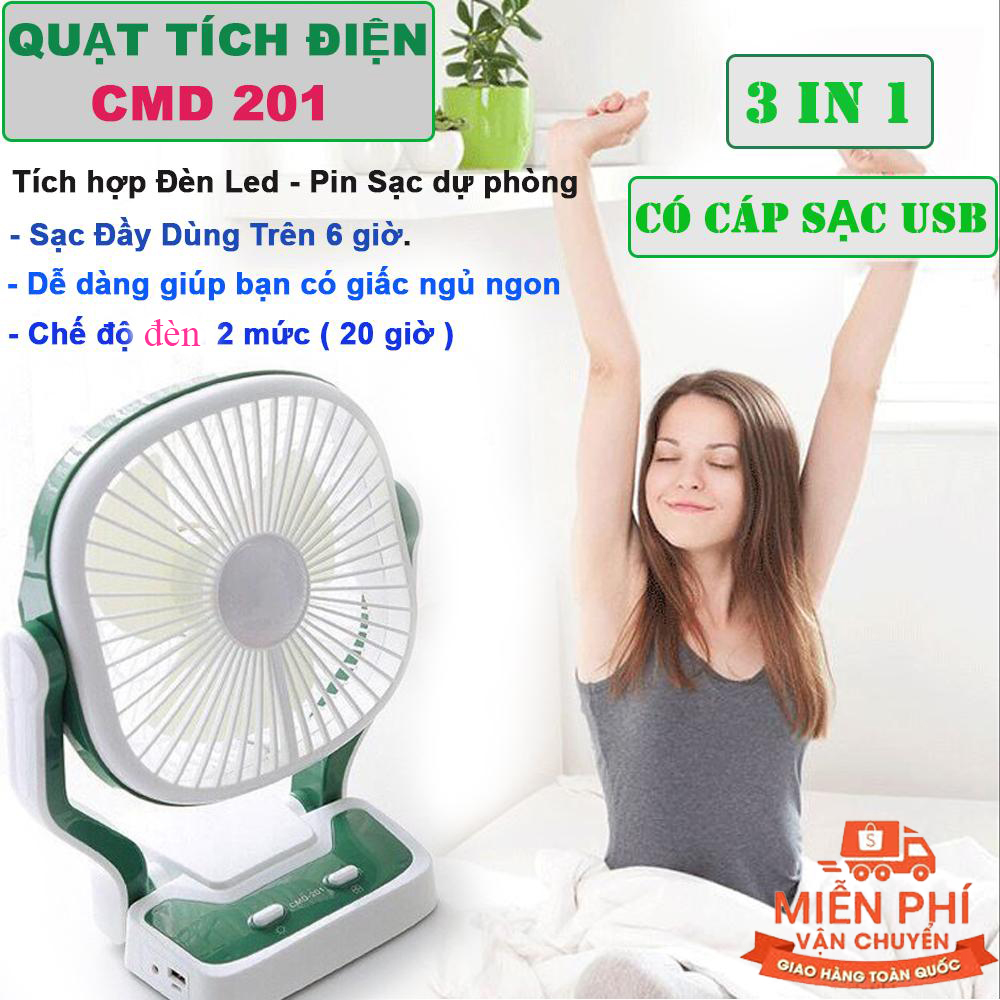 Quạt Tích Điện CMD201