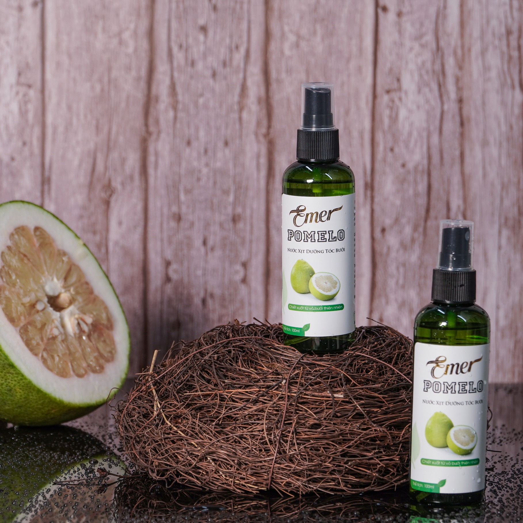 Chai Tinh Dầu Bưởi Xịt Tóc Cocoon Pomelo 100ml