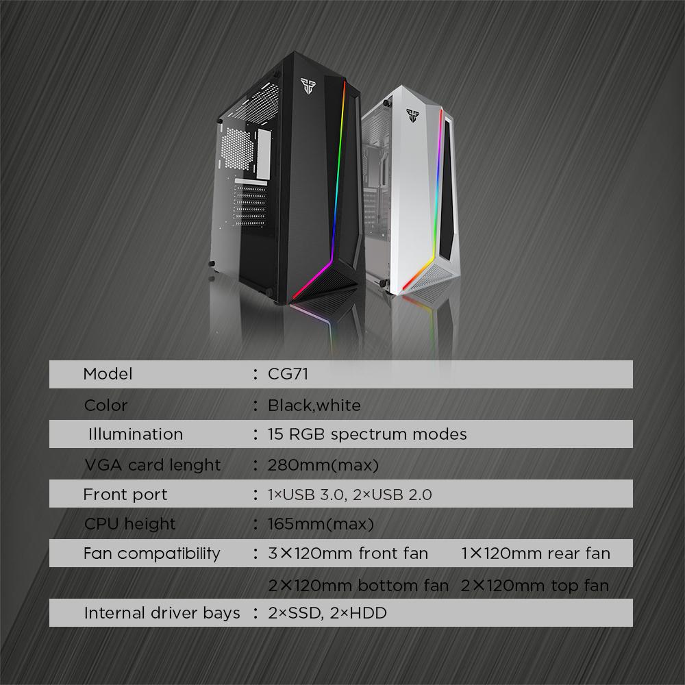 Vỏ cây máy tính Fantech CG71