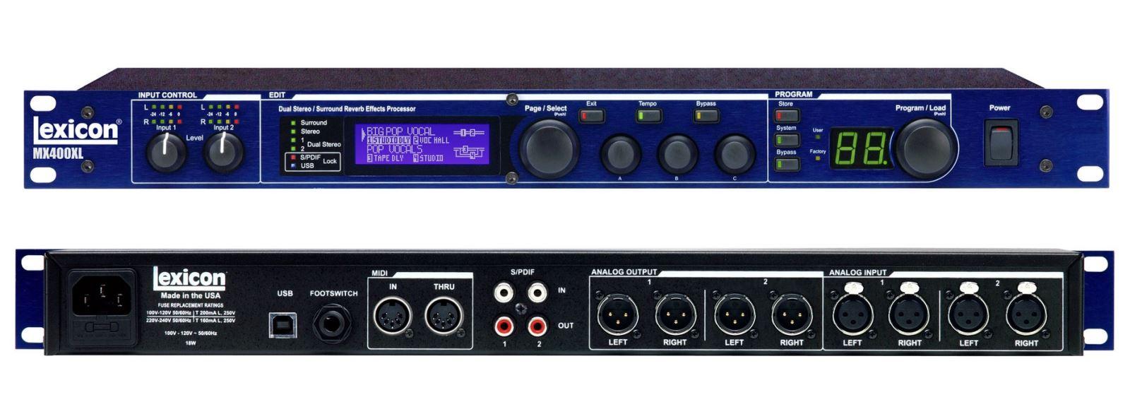 Bộ xử lý âm thanh Lexicon MX400XL