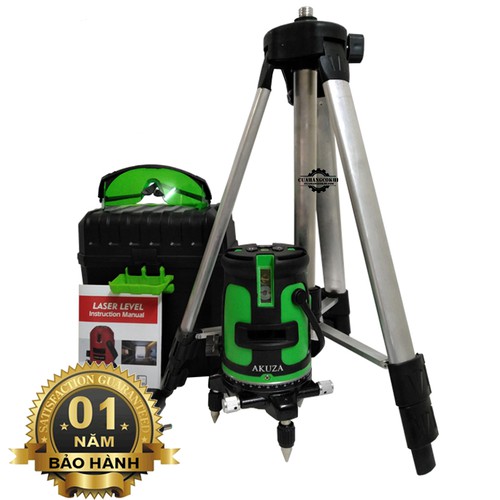 MÁY CÂN BẰNG LASER 5 TIA XANH AKUZA AK-225G