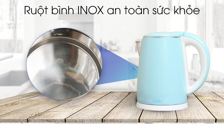 Ấm siêu tốc Delites ST18DB01 1.8L