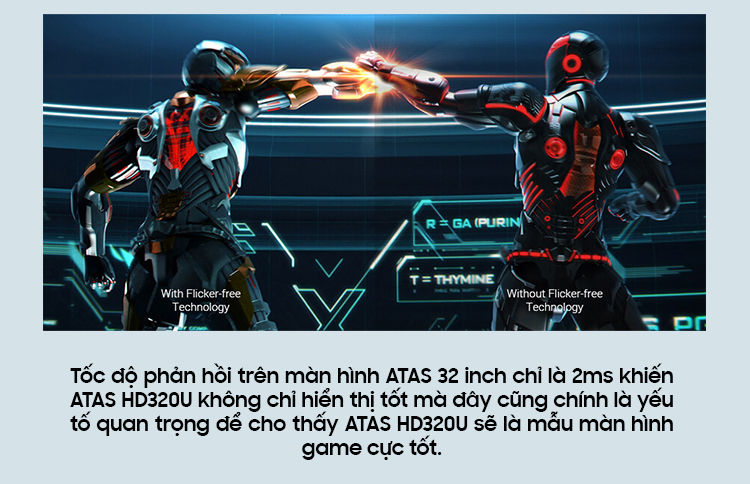 Màn Hình Máy Tính Atas HD320U 32inch