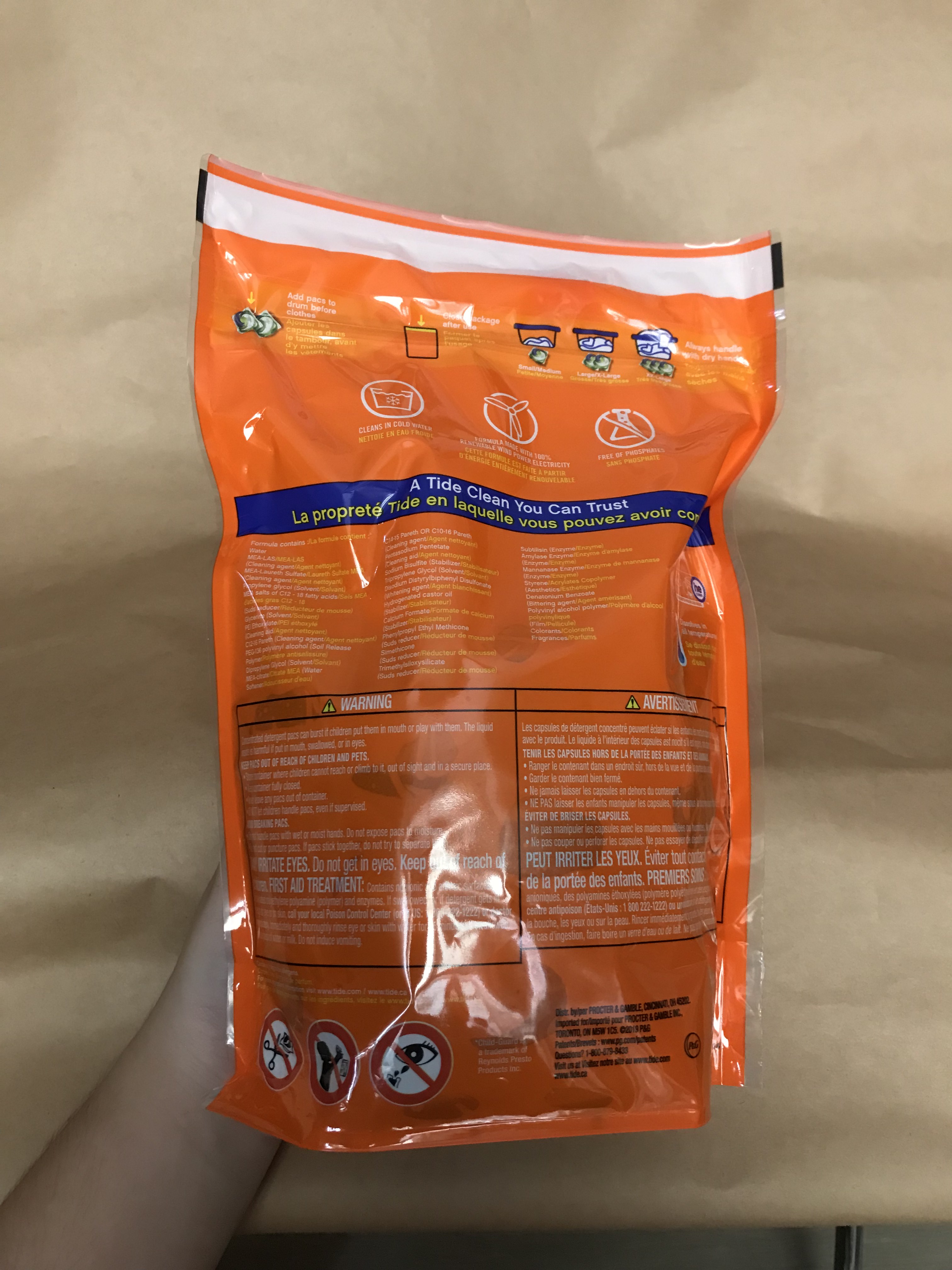 Viên giặt Tide Pods Spring Meadow 38 viên