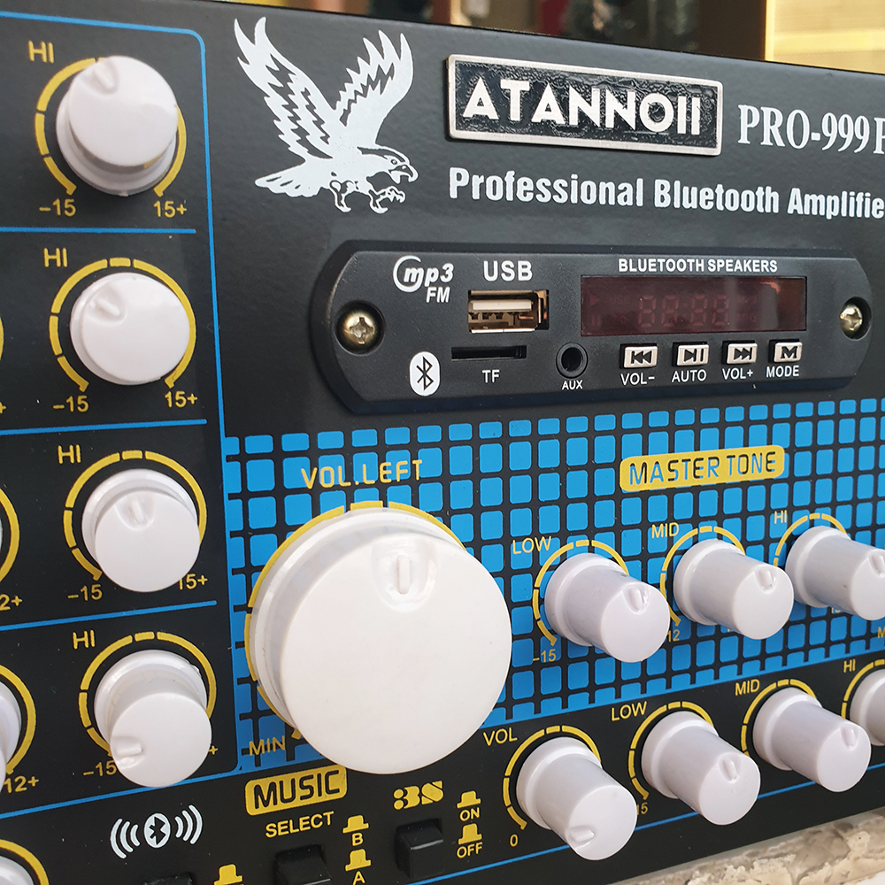Ampli Bluetooth Amply karaoke Pioton PO-8100S