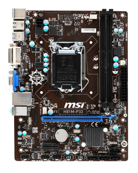 Main MSI H81 P33