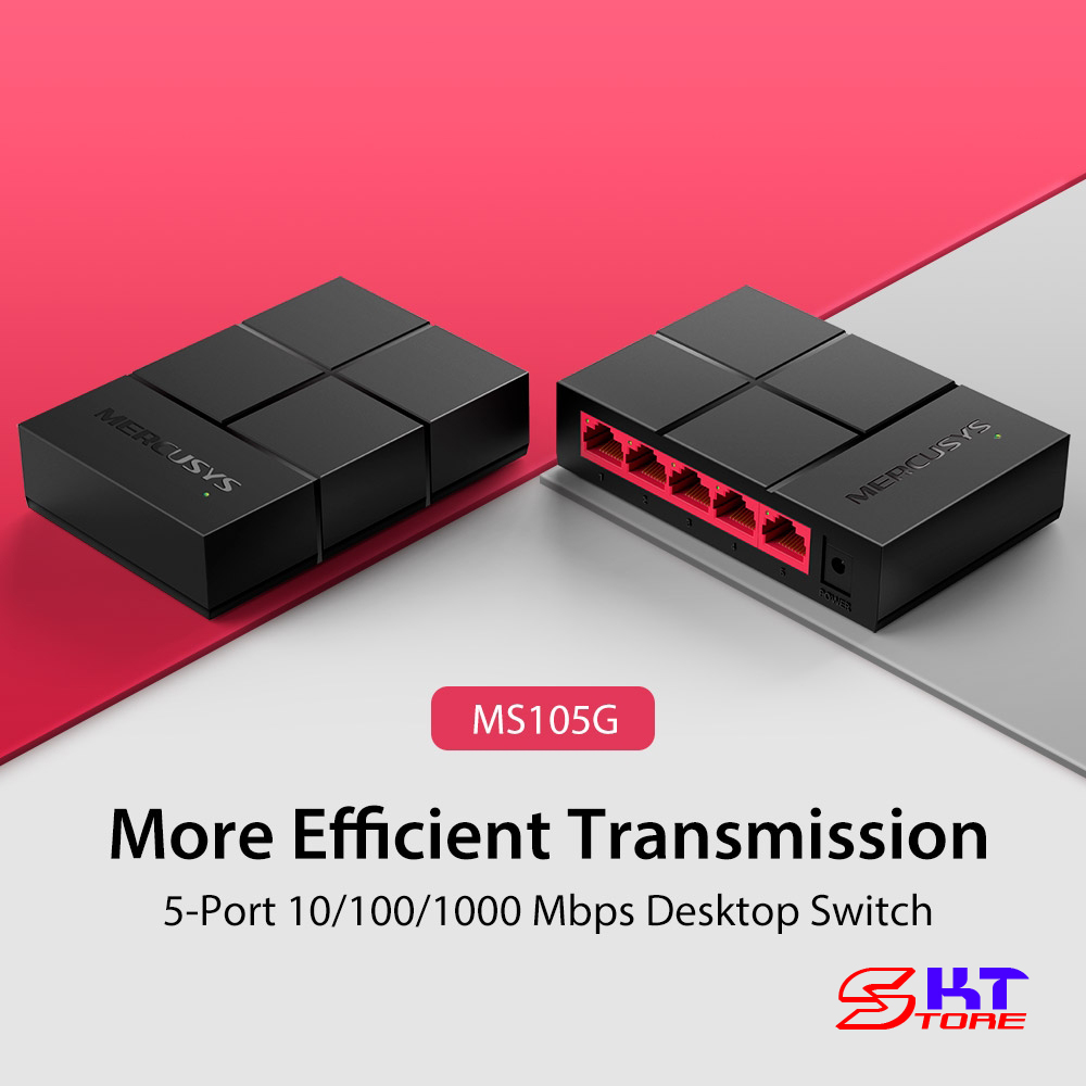 Bộ Chia Mạng Mercusys MS105G