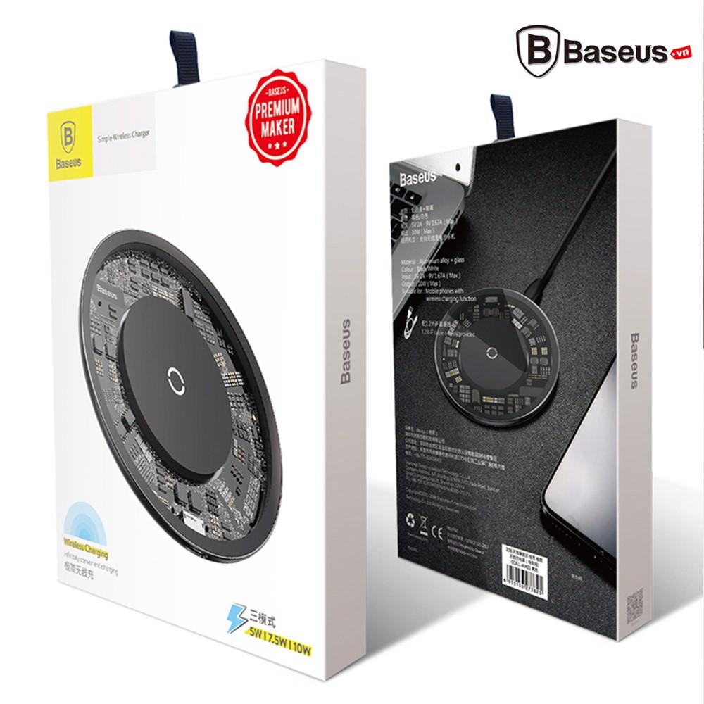 Đế sạc không dây Baseus Simple Wireless