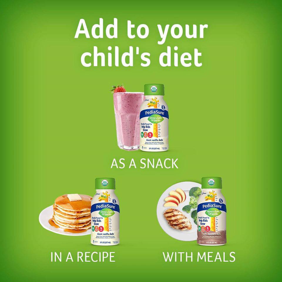 Sữa Abbott PediaSure Organic 237ml thùng 24 chai