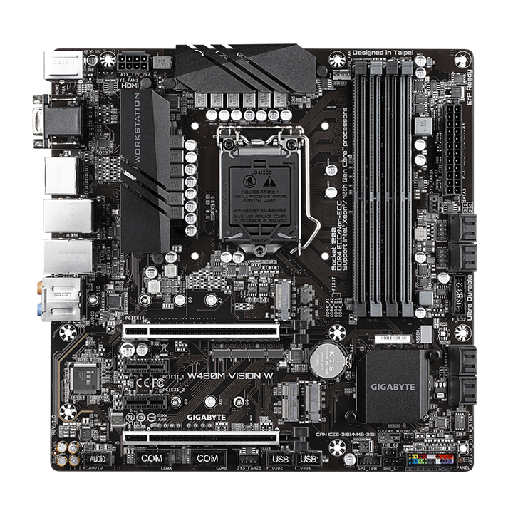 Mainboard Gigabyte W480M VISION W
