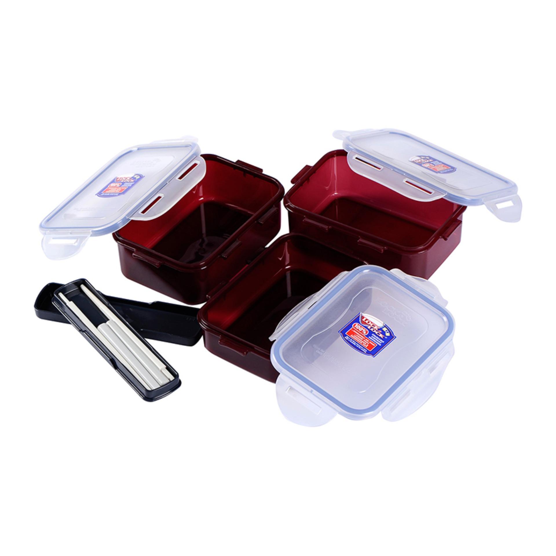 Bộ Túi Cơm Hộp Lock & Lock-HPL814DBR