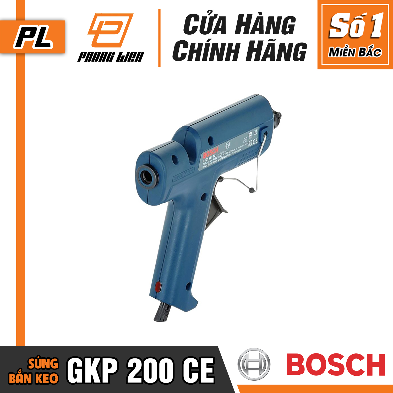 Súng bắn keo Bosch GKP200CE