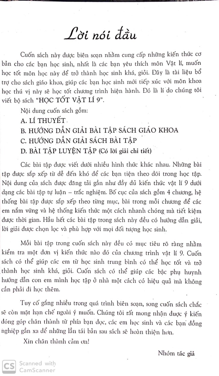 Học Tốt Vật Lý Lớp 9