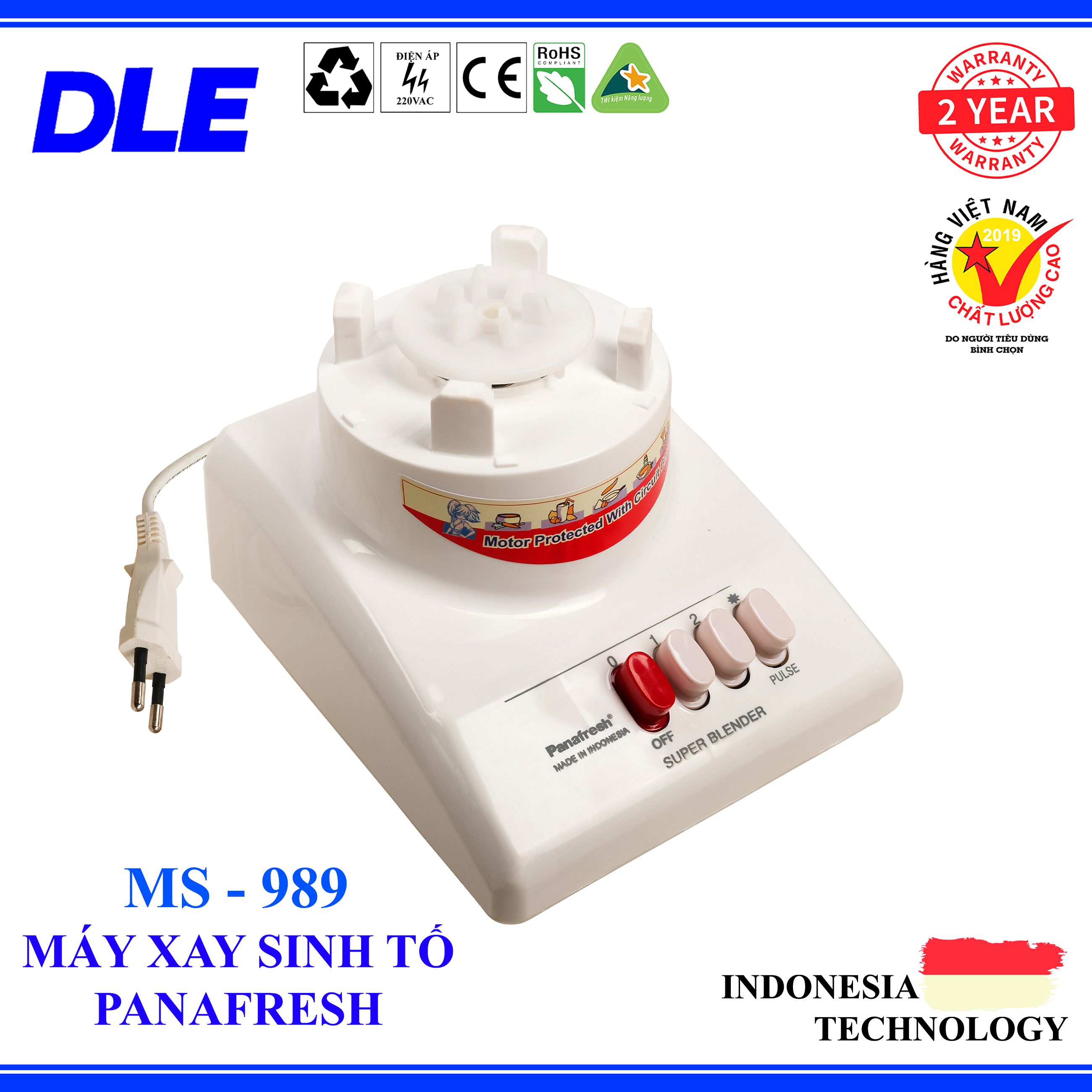 Máy xay sinh tố Panafresh MS-989