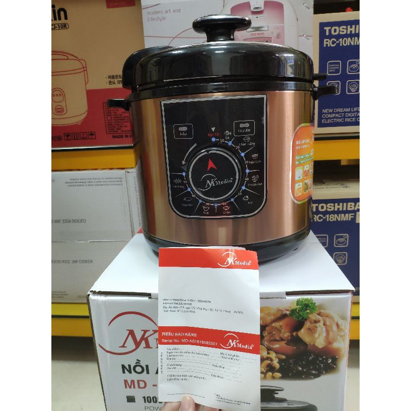 Nồi áp suất Media MD-AS16 6L