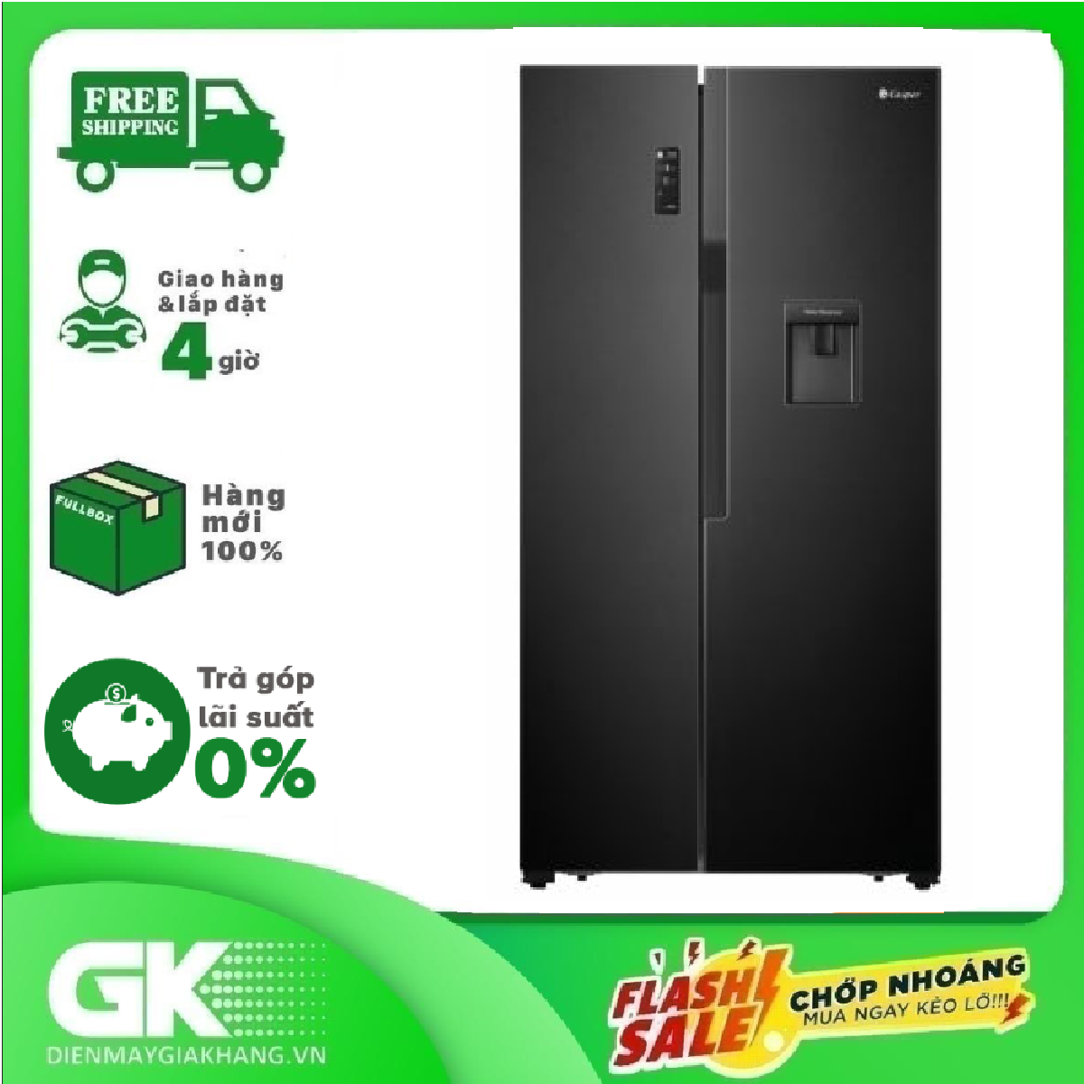 Tủ Lạnh Casper RS-575VBW 551L