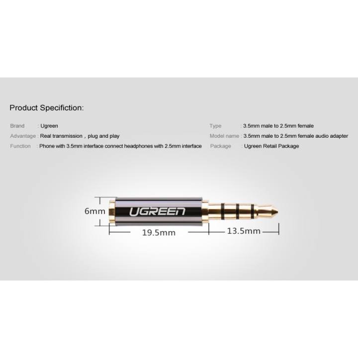 Đầu chuyển Audio Ugreen 20502