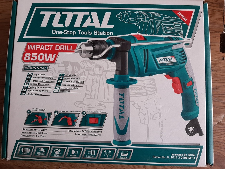 MÁY KHOAN TOTAL TG109136/TG109136E