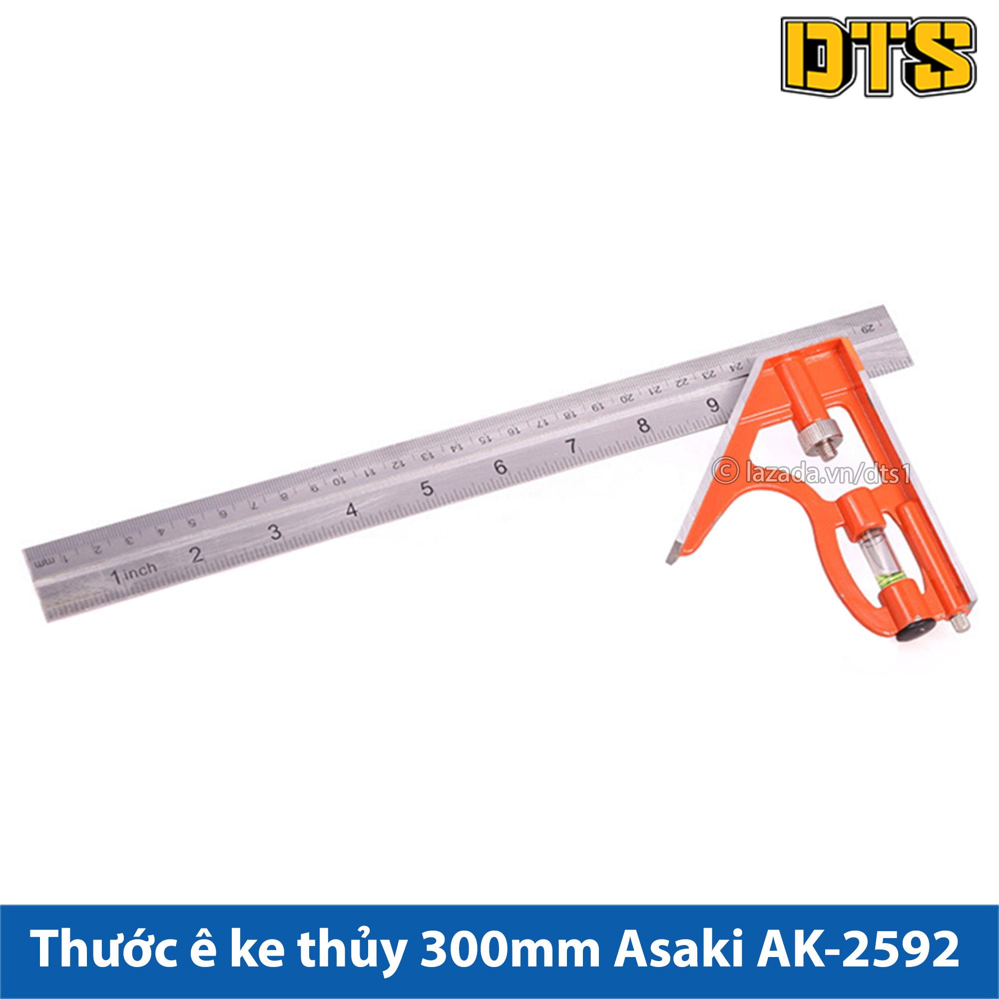 Thước ê ke thủy Asaki AK-2592 30cm